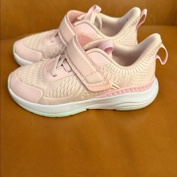 all in motion Pink Kids Sneakers with Mint Accents - Picture 4 of 7